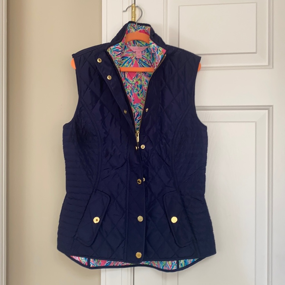 Lilly Pulitzer Quilted Vest